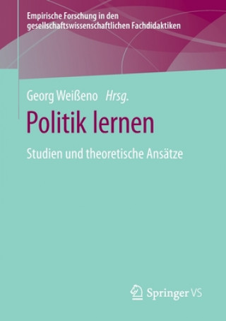 Livre Politik Lernen Georg Weißeno