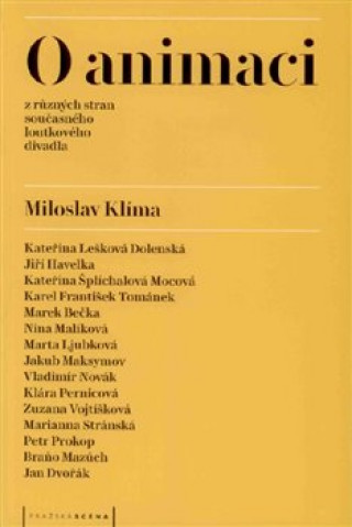 Книга O animaci Miloslav Klíma
