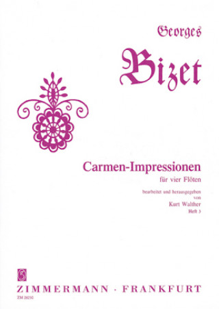 Nyomtatványok Carmen-Impressionen 3 Kurt Walther
