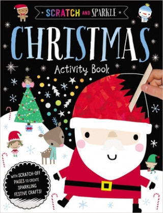 Kniha Scratch and Sparkle Christmas Activity Book Dawn Machell