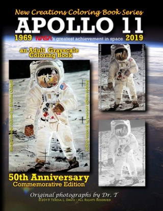 Kniha New Creations Coloring Book Series: Apollo 11 Brad Davis