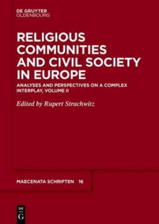 Libro Religious Communities and Civil Society in Europe Rupert Graf Strachwitz