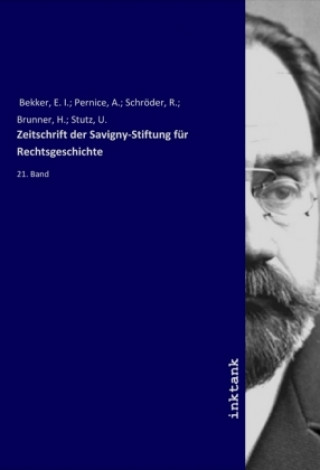 Kniha Zeitschrift der Savigny-Stiftung für Rechtsgeschichte Bekker