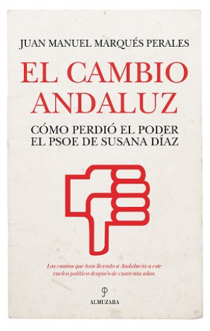 Buch EL CAMBIO ANDALUZ JUAN MANUEL MARQUES PERALES