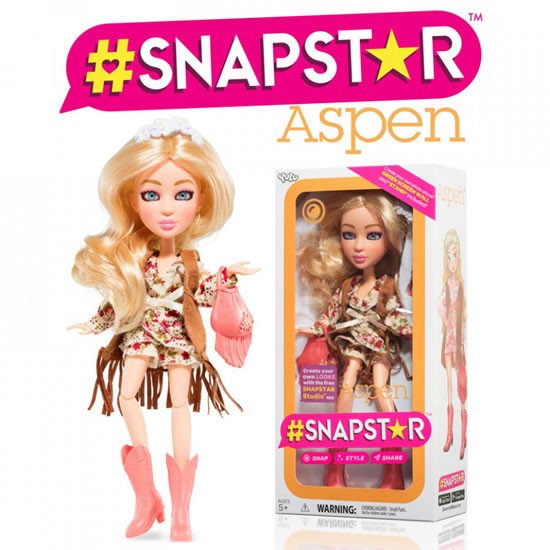 Hra/Hračka #SNAPSTAR panenka Aspen 