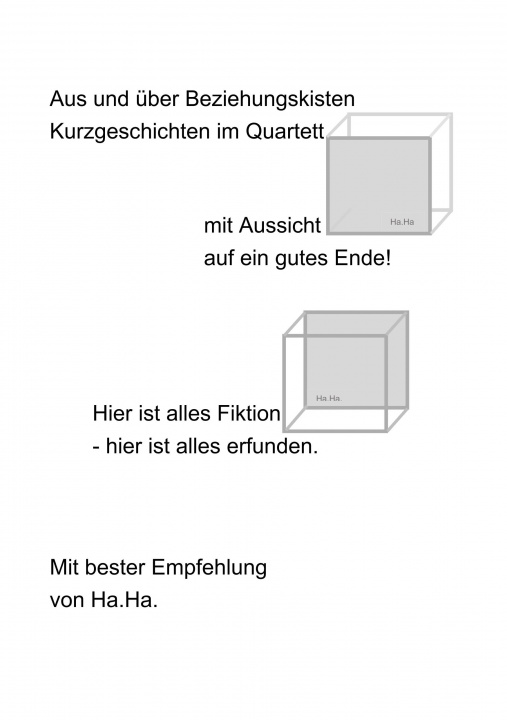 Buch Kurzgeschichten im Quartett 