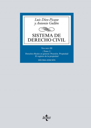Книга SISTEMA DE DERECHO CIVIL VOL III/1 LUIS DIEZ-PICAZO