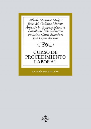 Βιβλίο CURSO DE PROCEDIMIENTO LABORAL 2019 Montoya Melgar