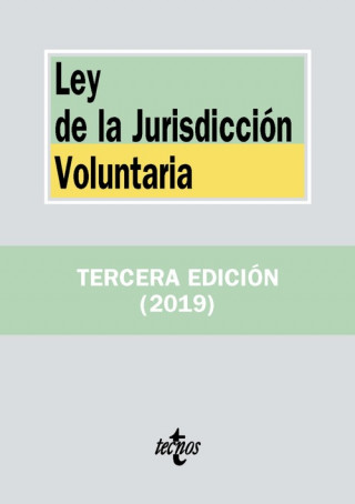 Книга LEY DE LA JURISDICCIÓN VOLUNTARIA 