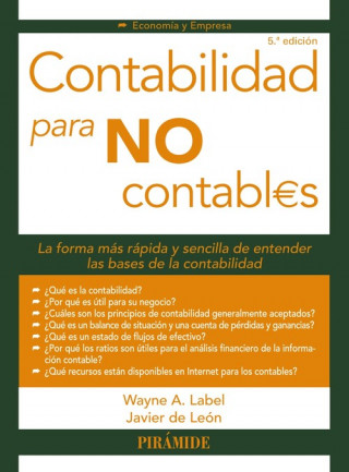 Kniha CONTABILIDAD PARA NO CONTABLES WAYNE LABEL