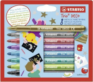 Stationery items Fixa STABILO Trio DECO sada 8 ks 