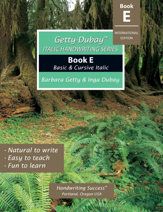 Книга Getty-Dubay Italic Handwriting Series Inga Dubay