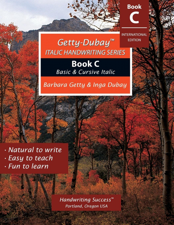 Книга Getty-Dubay Italic Handwriting Series Inga Dubay