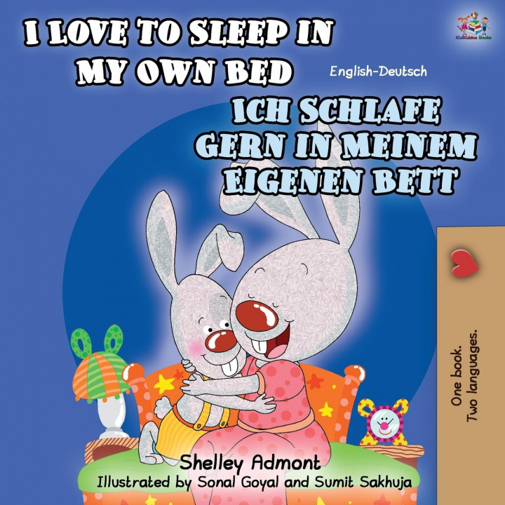 Kniha I Love to Sleep in My Own Bed Ich Schlafe Gern in Meinem Eigenen Bett Kidkiddos Books