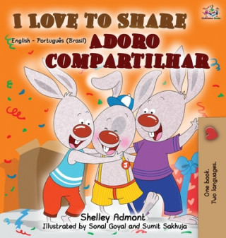 Книга I Love to Share (English Portuguese Bilingual Book) Kidkiddos Books