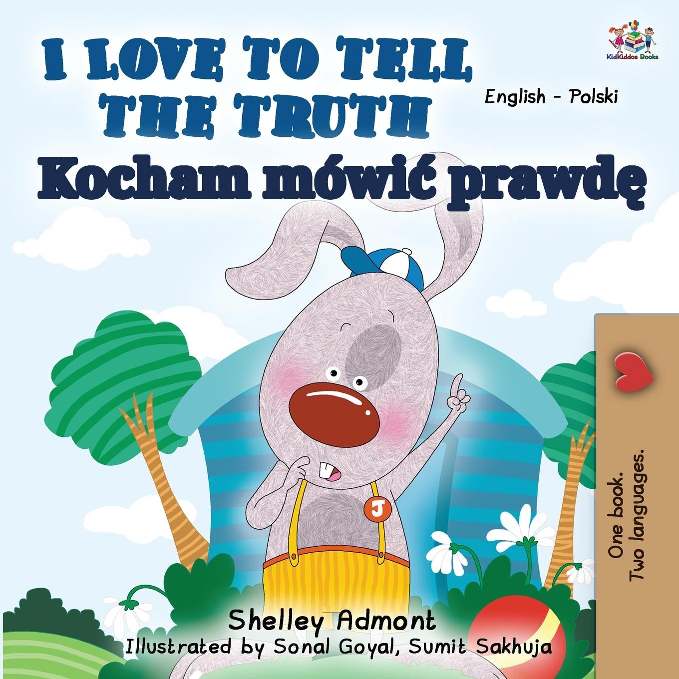 Könyv I Love to Tell the Truth (English Polish Bilingual Book) Kidkiddos Books