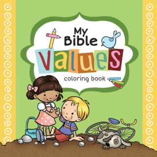 Knjiga My Bible Values Coloring Book 