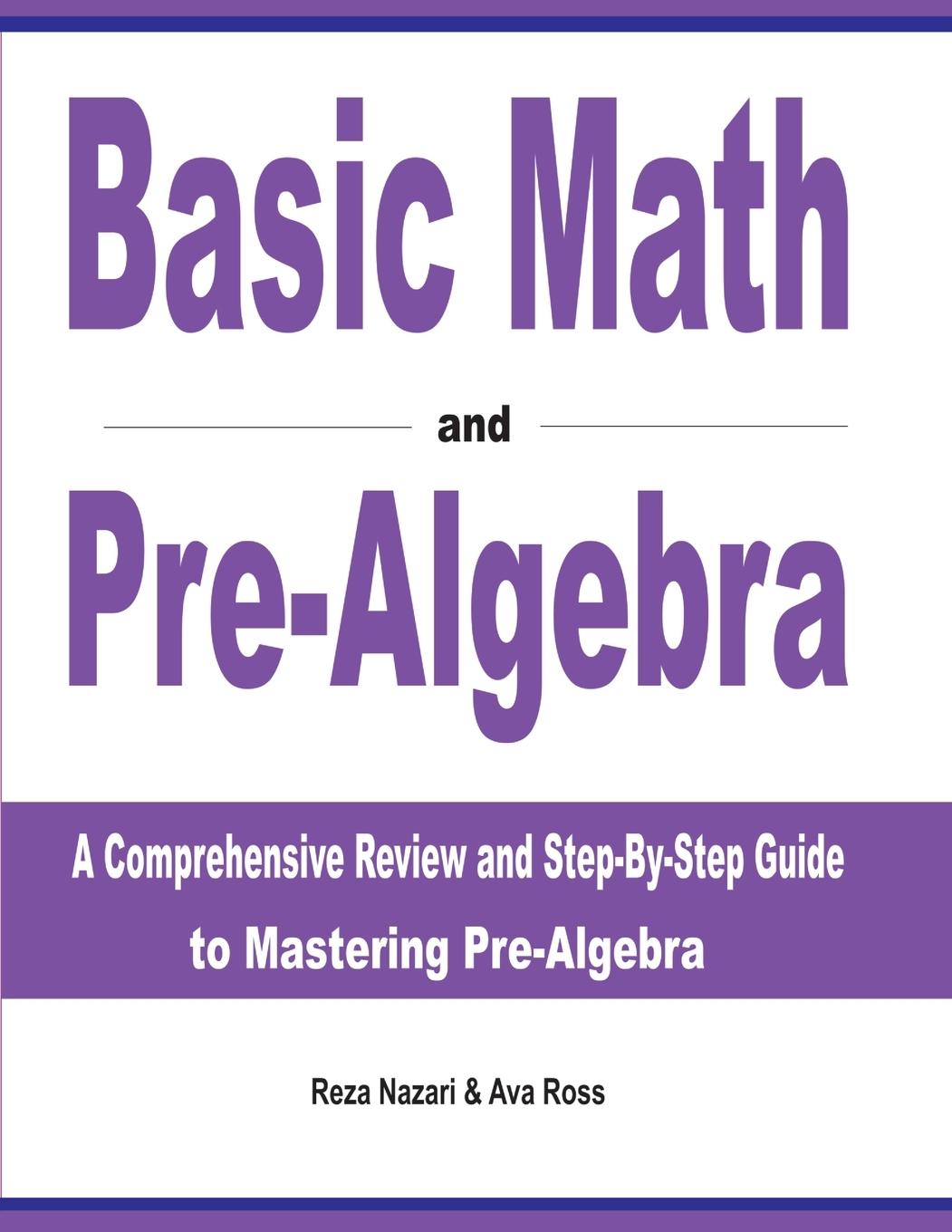 Knjiga Basic Math and Pre-Algebra Ava Ross