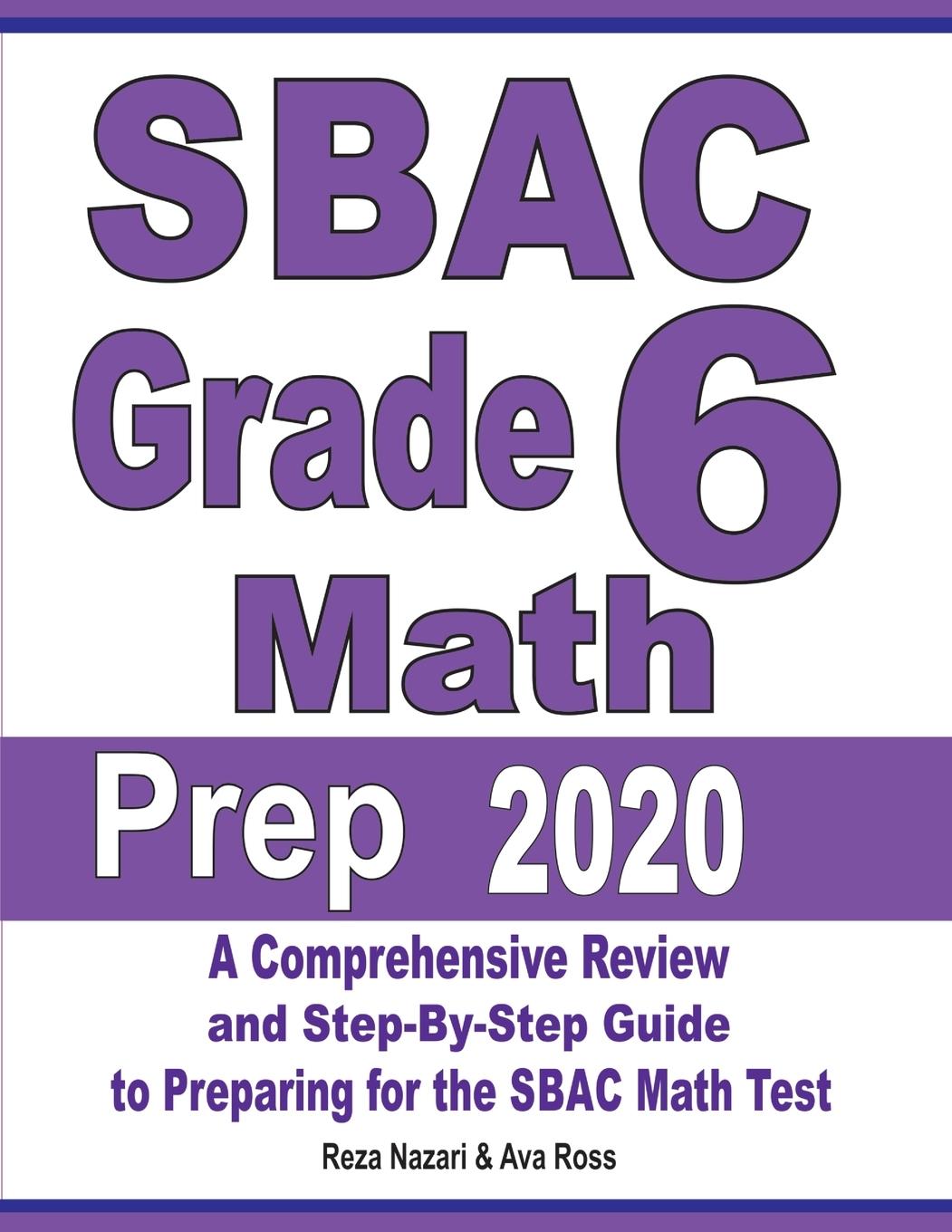 Knjiga SBAC Grade 6 Math Prep 2020 Ava Ross