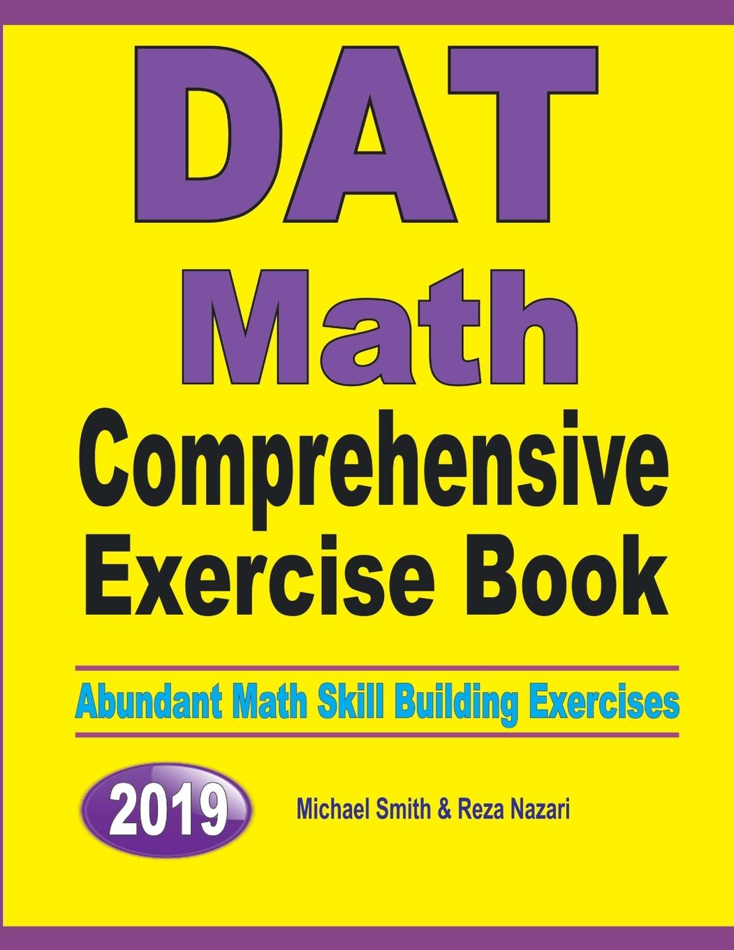 Knjiga DAT Math Comprehensive Exercise Book Reza Nazari