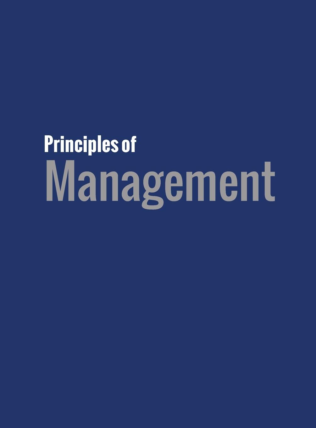 Book Principles of Management Anastasia H Cortes