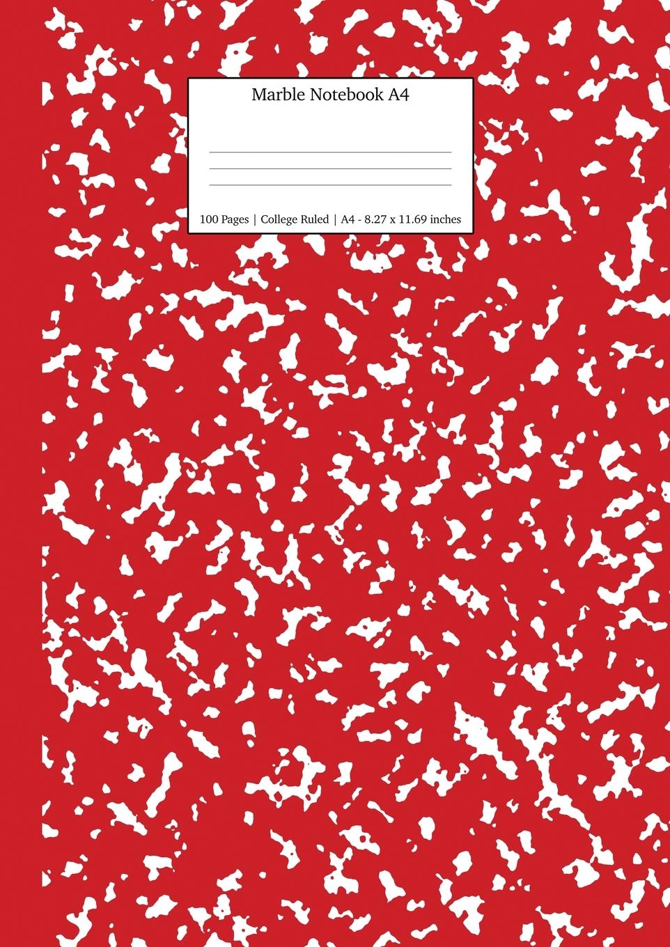 Kniha Marble Notebook A4 Young Dreamers Press