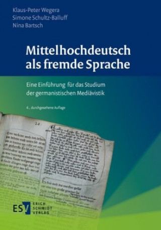 Könyv Mittelhochdeutsch als fremde Sprache Simone Schultz-Balluff