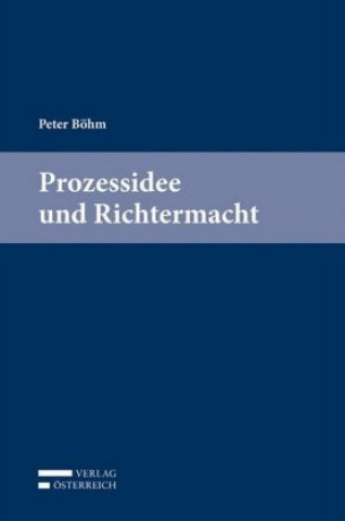 Kniha Peter Böhm, Prozessidee und Richtermacht Alexander Somek
