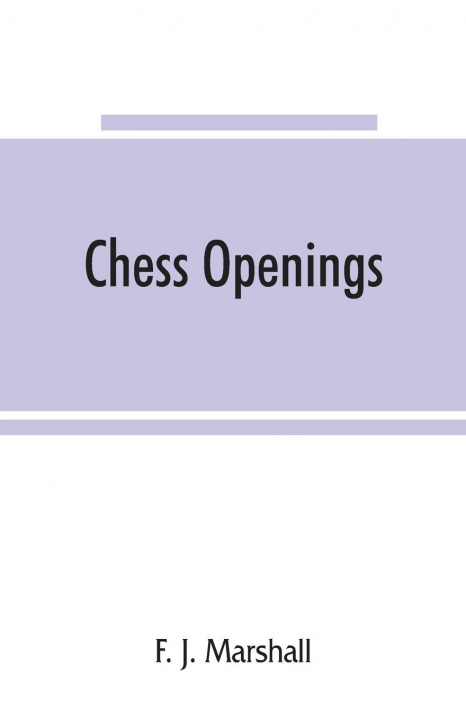 Książka Chess openings 