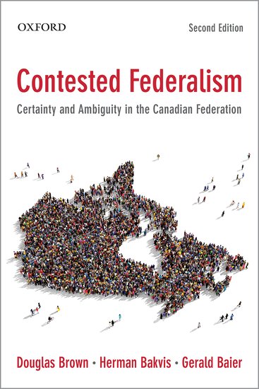 Kniha Contested Federalism Brown