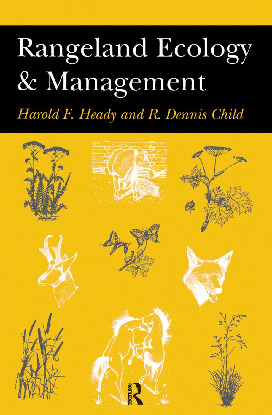 Książka Rangeland Ecology And Management Harold Heady