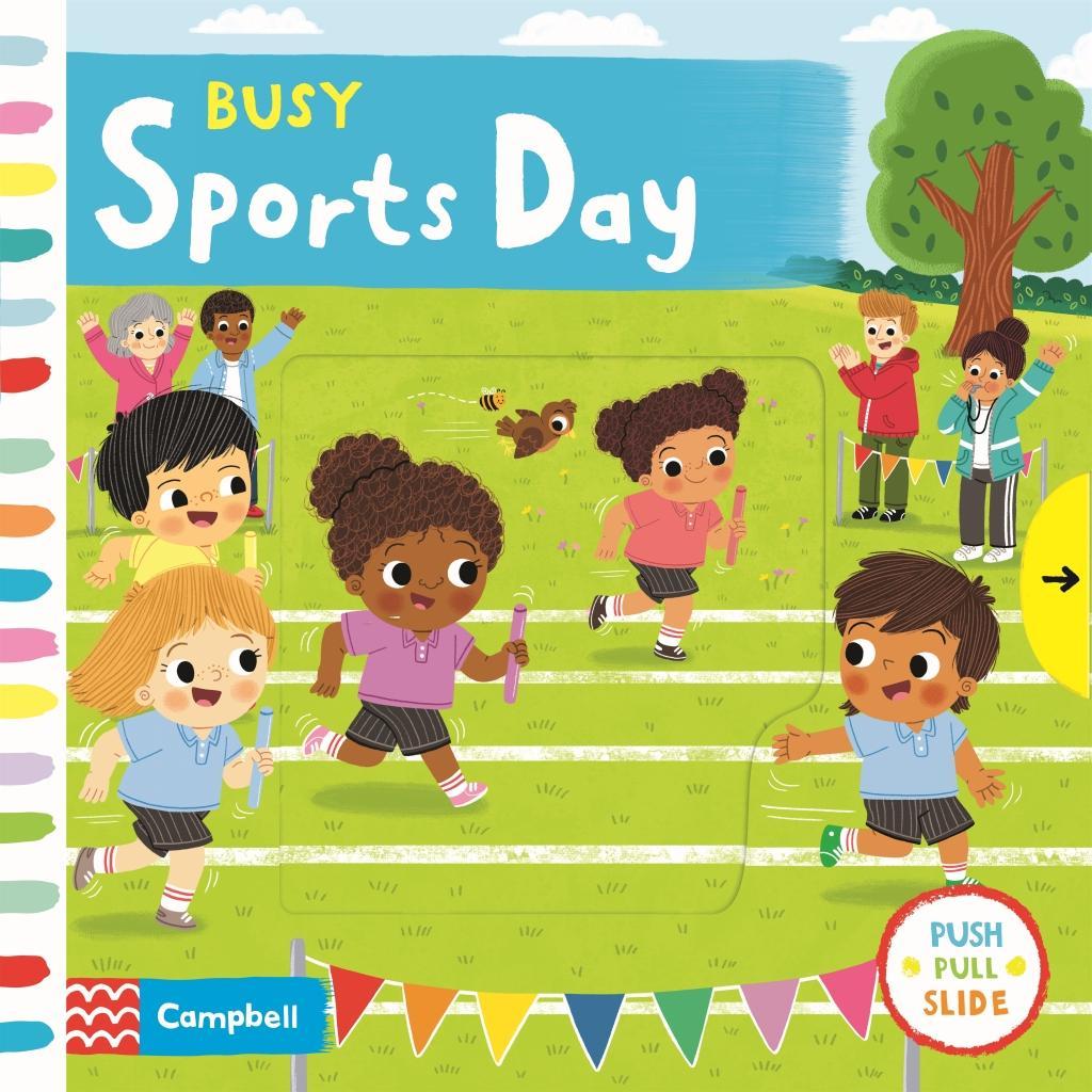 Libro Busy Sports Day BOOKS  CAMPBELL