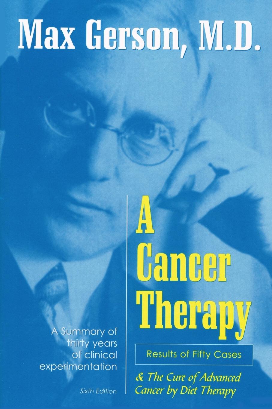Book Cancer Therapy MAX GERSON