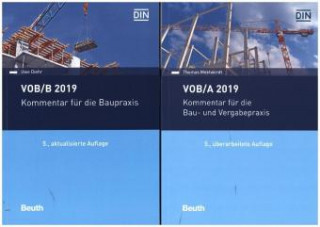 Carte VOB/A + VOB/B 2019, 2 Bde. Uwe Diehr