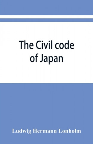 Könyv Civil code of Japan 