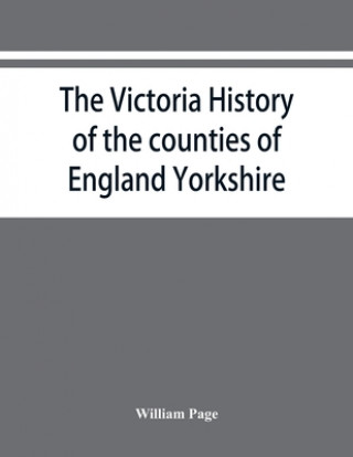Carte Victoria history of the counties of England Yorkshire 