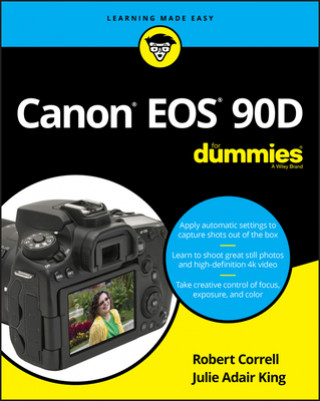 Carte Canon EOS 90D For Dummies Julie Adair King
