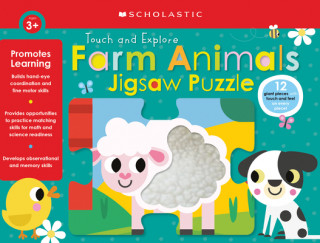 Carte Farm Animals Jigsaw Puzzle: Scholastic Early Learners (Puzzles) 