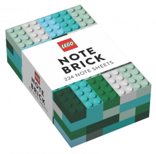Knjiga LEGO (R) Note Brick (Blue-Green) 