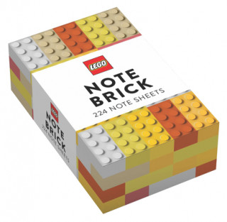 Kniha LEGO (R) Note Brick (Yellow-Orange) 