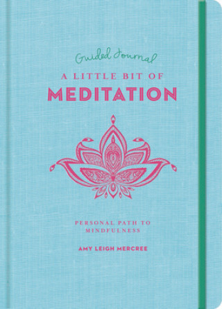 Carte Little Bit of Meditation Guided Journal, A 