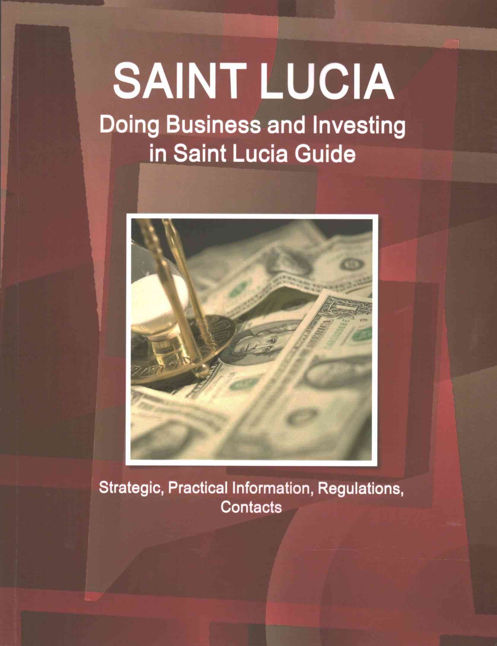 Carte Saint Lucia 