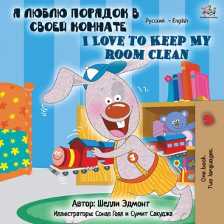 Kniha I Love to Keep My Room Clean (Russian English Bilingual Book) Kidkiddos Books
