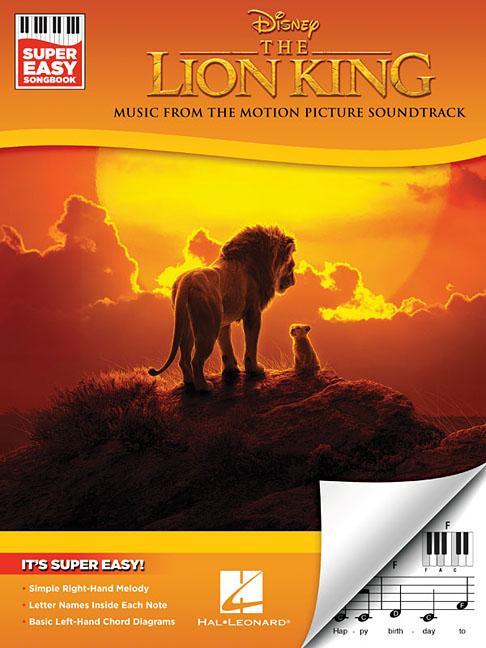 Kniha LION KING SUPER EASY SONGBOOK Tim Rice