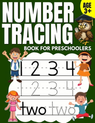 Kniha Number Tracing Book for Preschoolers 