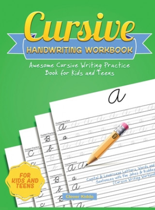Kniha Cursive Handwriting Workbook Clever Kiddo