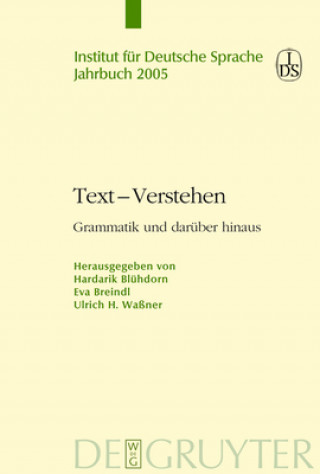 Knjiga Text - Verstehen Eva Breindl