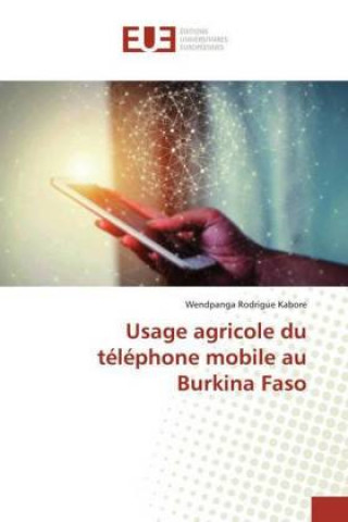 Kniha Usage agricole du téléphone mobile au Burkina Faso Wendpanga Rodrigue Kabore