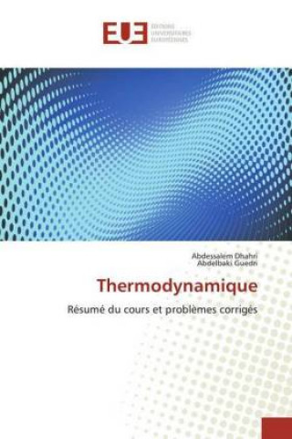 Knjiga Thermodynamique Abdelbaki Guedri