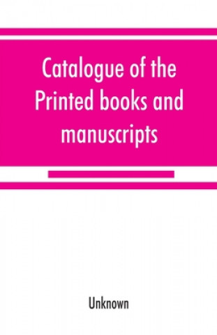 Könyv Catalogue of the printed books and manuscripts in the library of the Middle Temple 